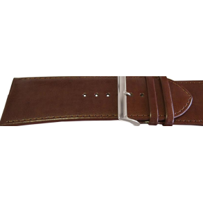 L�derrem - med syning - 38 mm brun