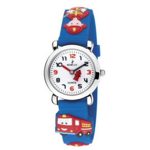 Nowley - Bl� silikonerem med brandbil og brandmand