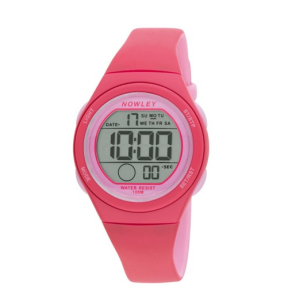 Nowley Rdt digital ur - Rd silikonerem