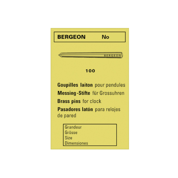  Bergeon for. B13 - 100 stk.