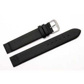 Rem til Skagen ure - Sort i �gte l�der.