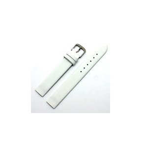 Rem til Skagen ure - Hvid i �gte l�der.