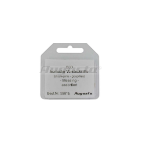 Koniske stifter i messing